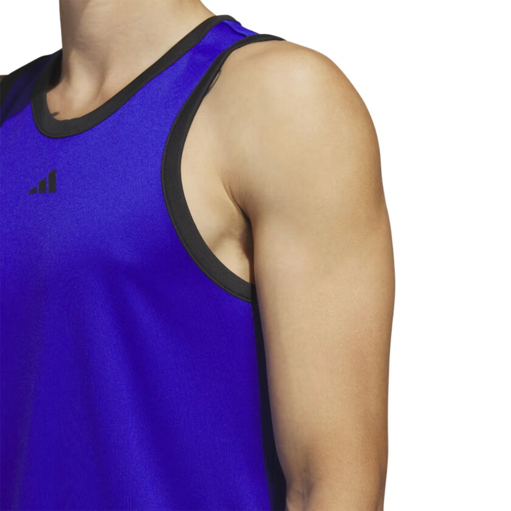 Adidas Franelilla Sin Mangas Basketball Para Caballeros