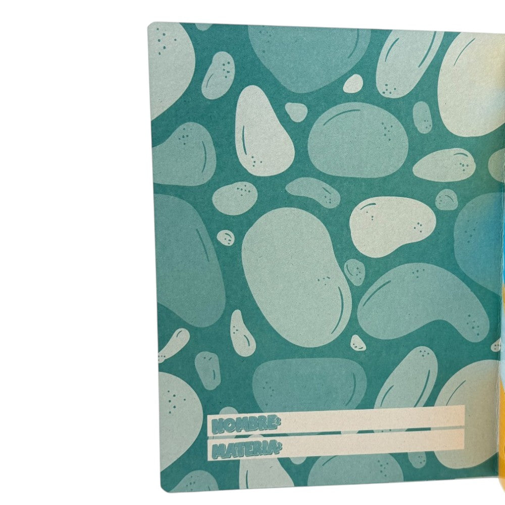 Norma Cuaderno Cuadriculado Cosido 100 Hojas Con Stickers Diseño Limitless