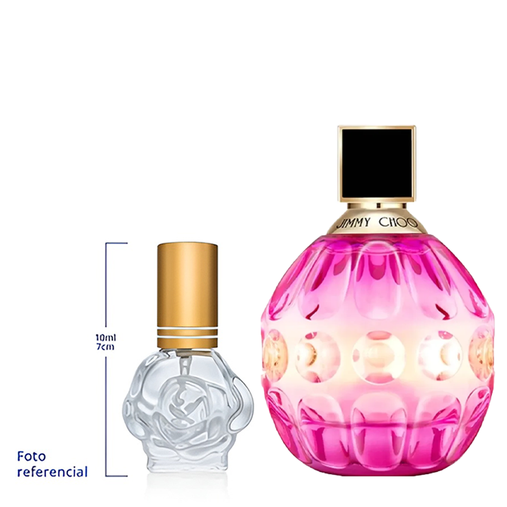 Jimmy Choo Rose Passion Decant Travel Size 5ml y 10ml de 75 a 150 Sprays Aprox Eau De Parfum For Woman
