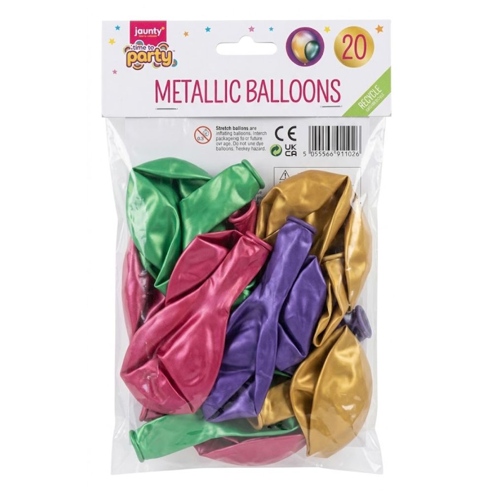 Jaunty Party Globos Metalicos 20Und