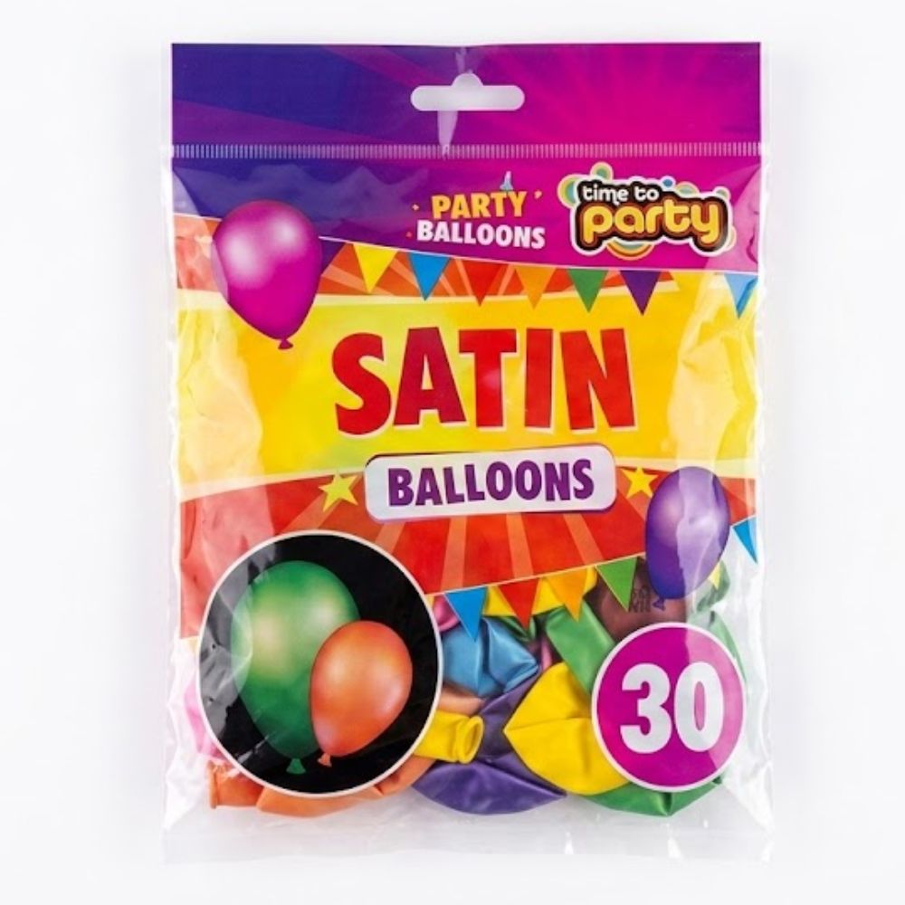 Jaunty Party Globos Satinados 30Und