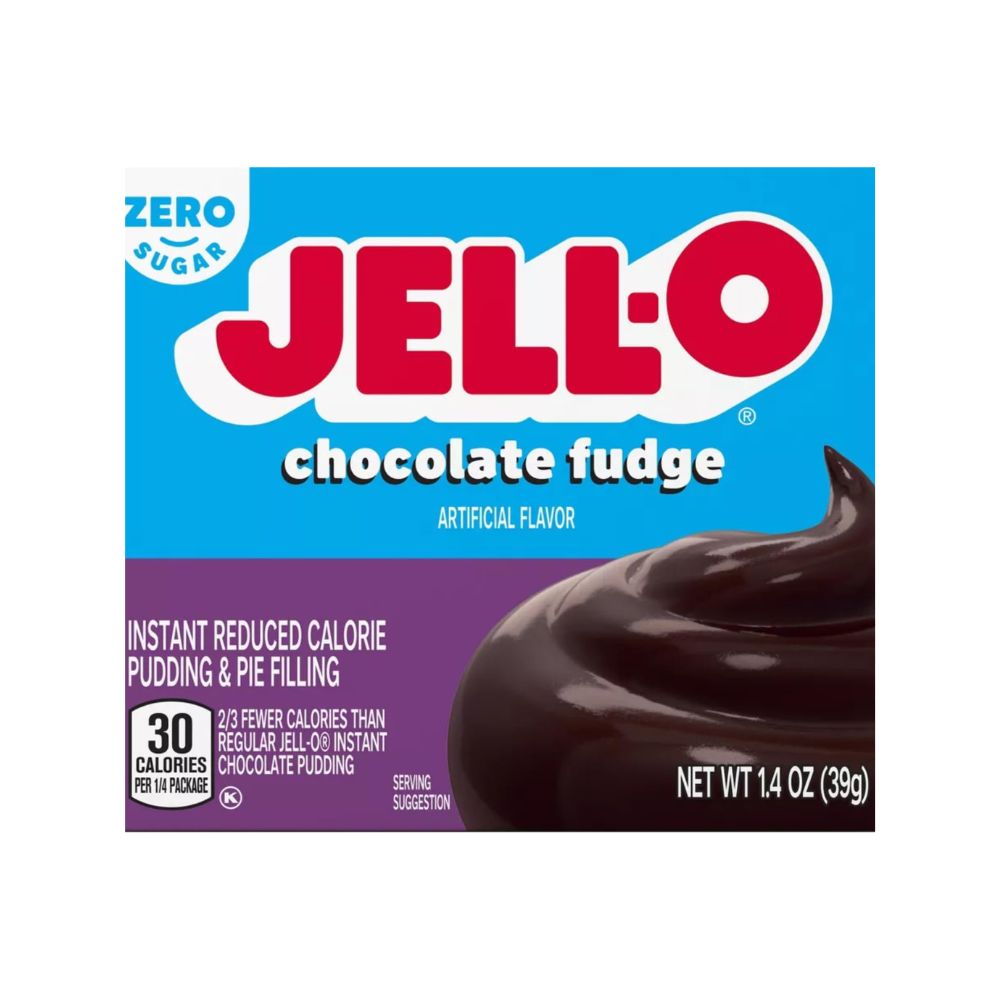 Pudding Jell-o Chocolate Fudge Zero Sugar 39gr