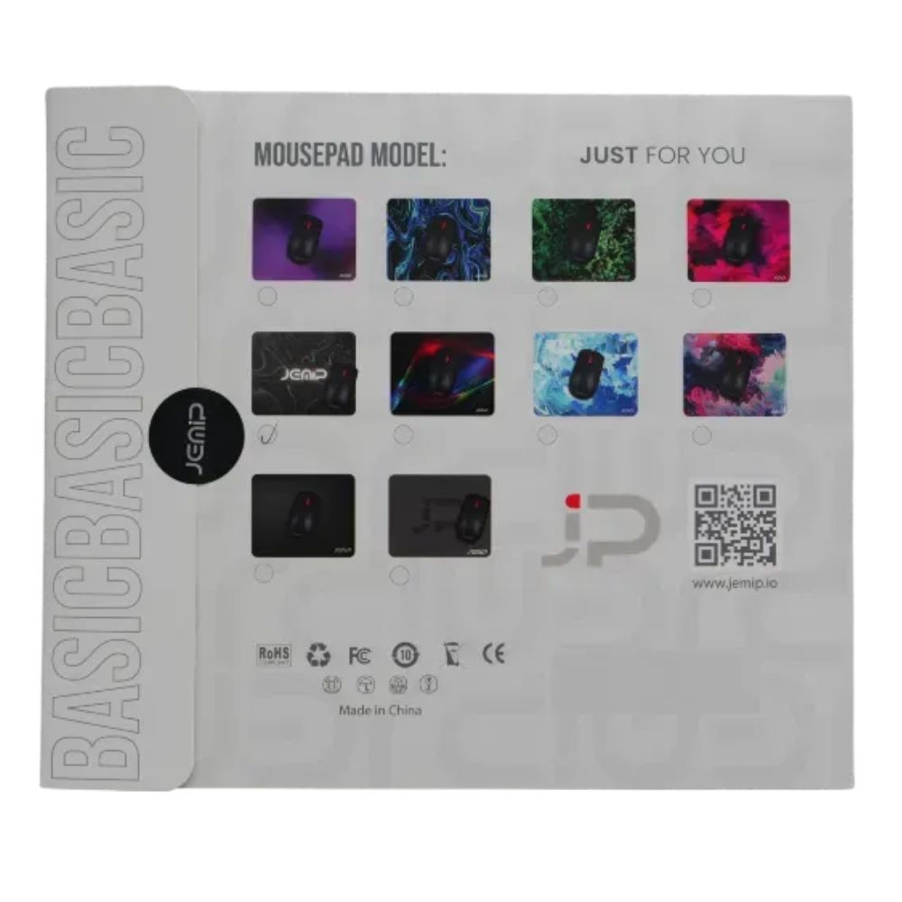 Jemip Mouse Pad Basic Magenta Afrodita Con Base Antideslizante