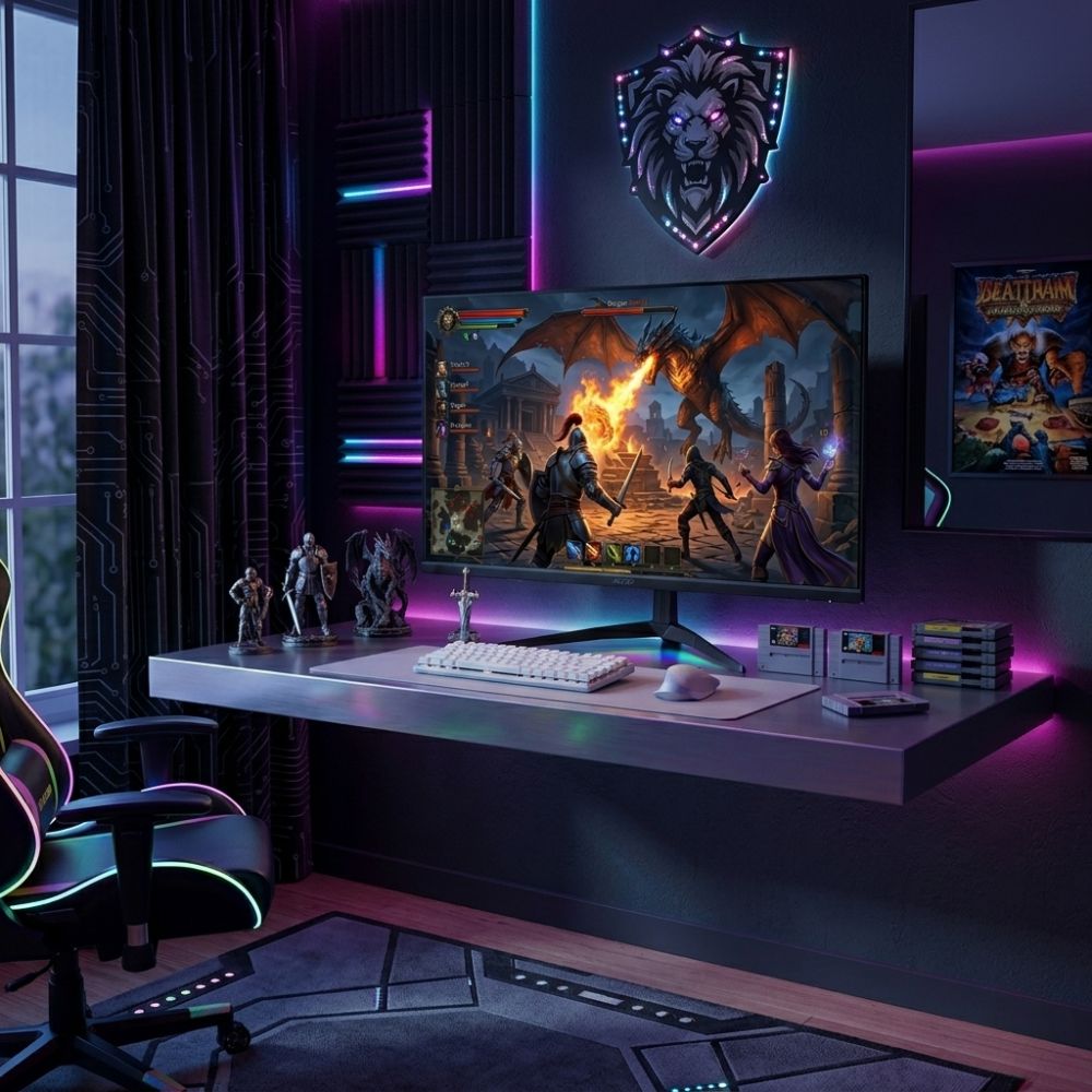 Jemip Monitor 24.5″ Gaming Cypher-Screen X Color Negro