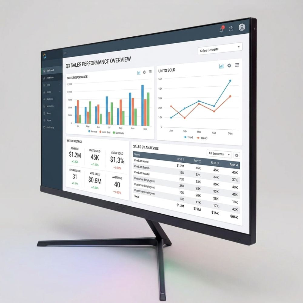 Jemip Monitor 27″ Oficce-Pro Helio View Color Negro