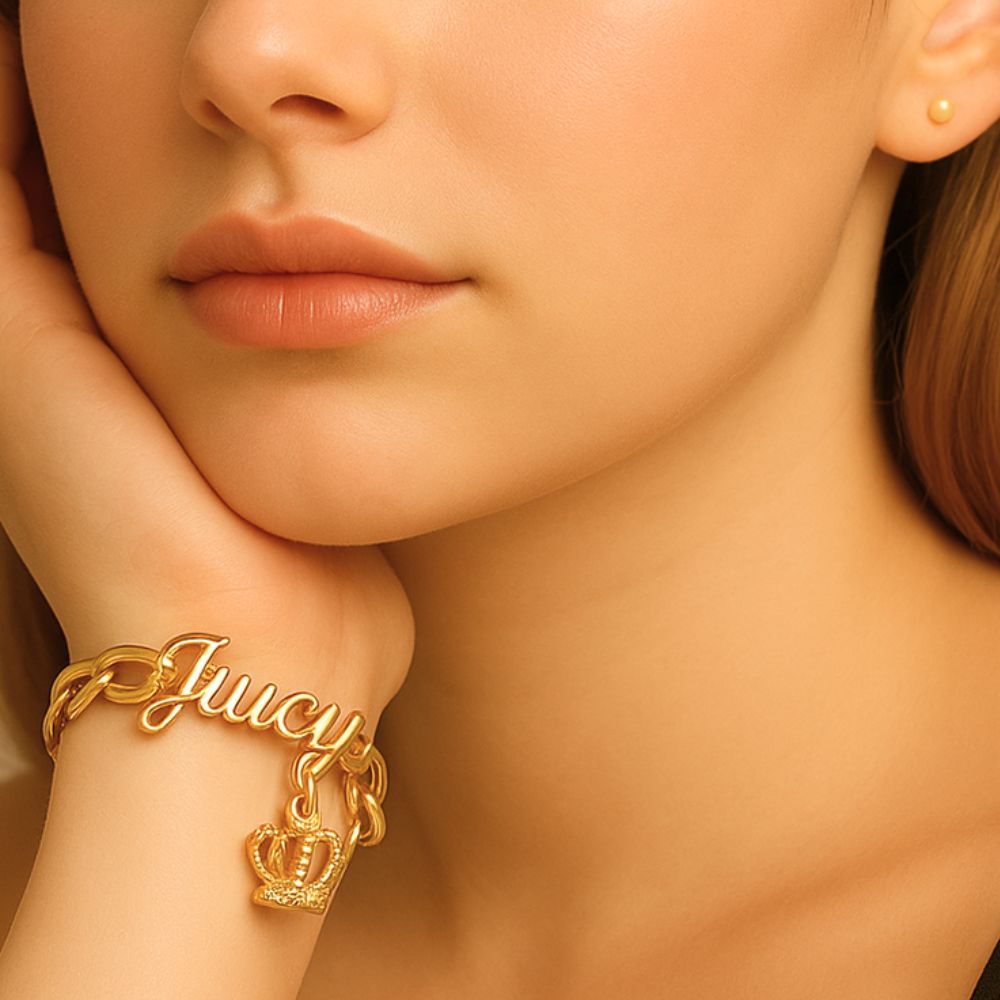 Juicy Couture Set De Pulsera y Zarcillos