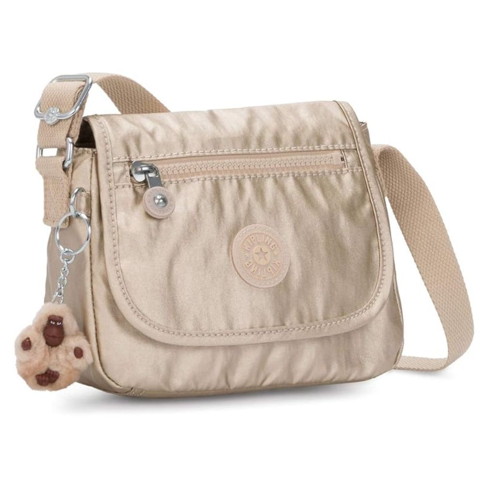 Kipling Crossbody Bag Sabian Starry Gold Metallic