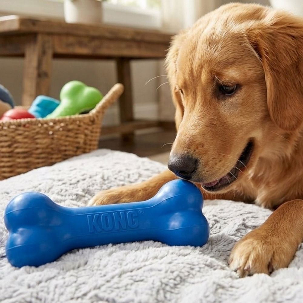 Kong Juguete Para Perros Old Glory Goodie Bone Medium