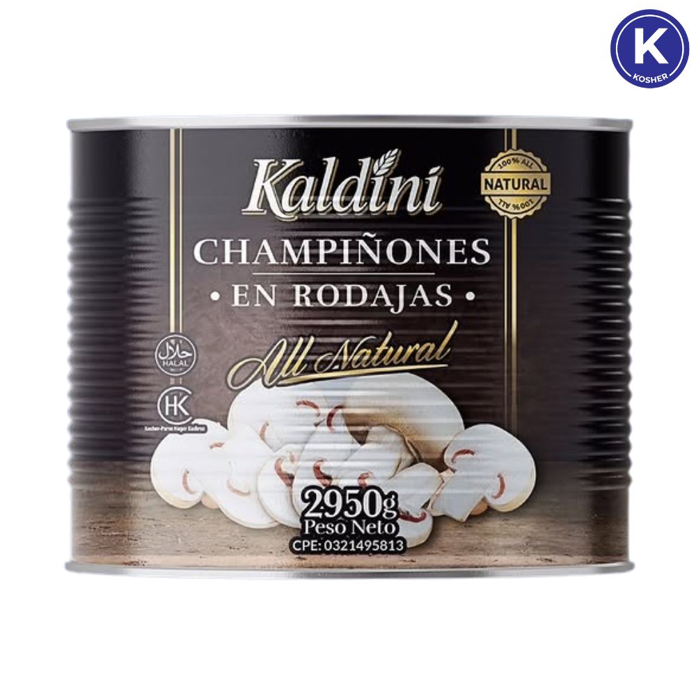 Kaldini Champiñones En Rodajas Al Natural 2950gr