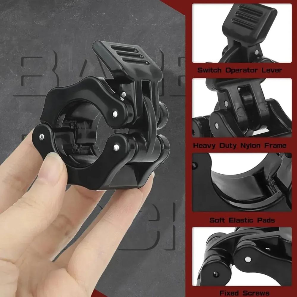 Kimbow Clip De Seguridad Para Barra Regular ABS