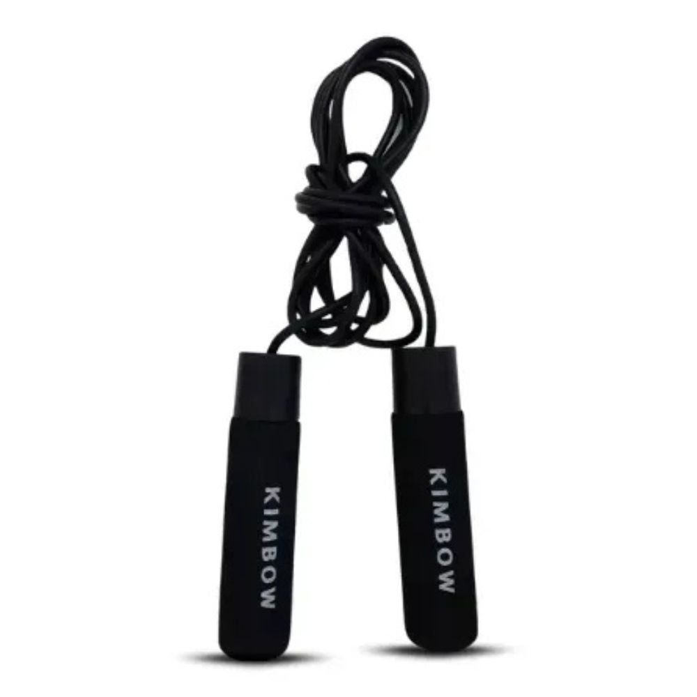 Kimbow Cuerda Para Saltar Con Peso Negra
