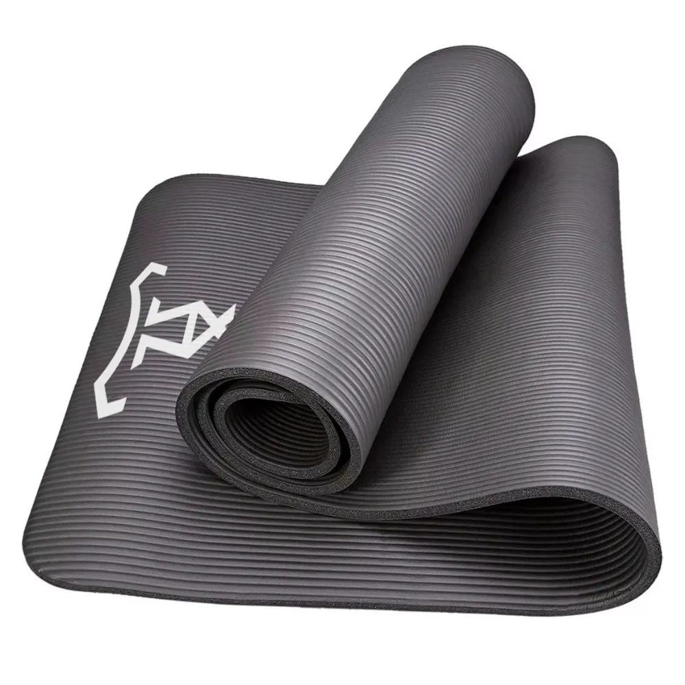 Kimbow Yoga Mat NBR Color Light Black 10mm