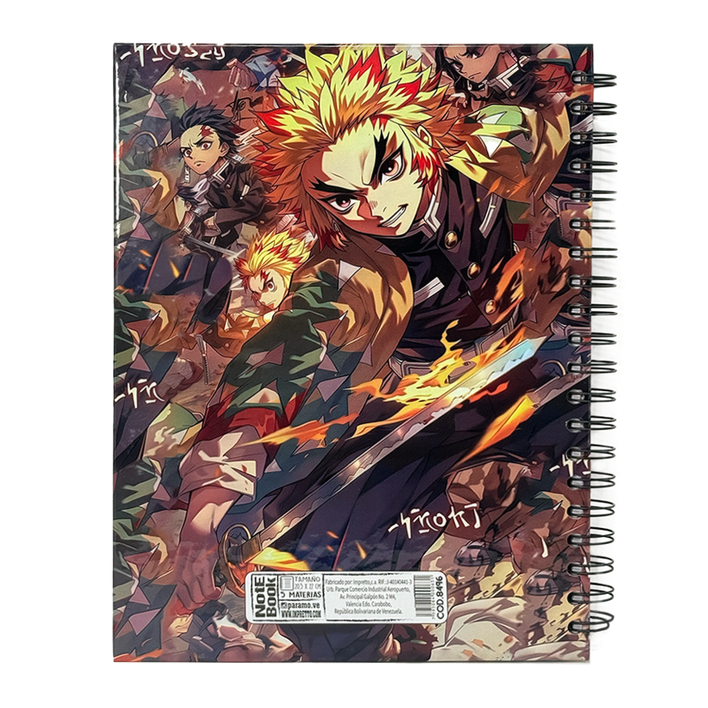 Paramo Notebook Libreta 5 Materias Diseños Surtidos