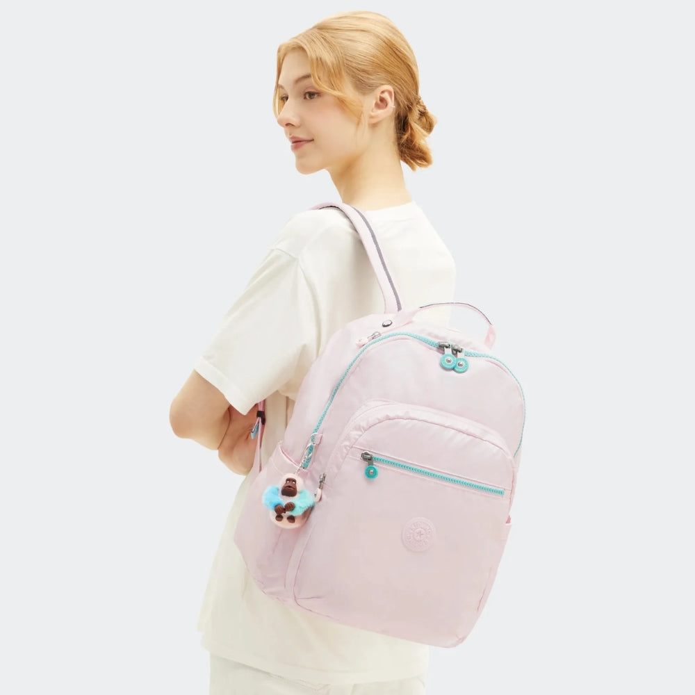 Kipling Bolso Mediano Seoul Sea Pink