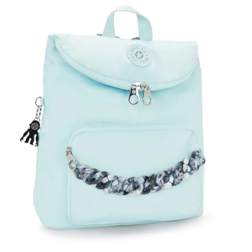 Kipling Bolso Mediano Jodes Allure Teal Chain