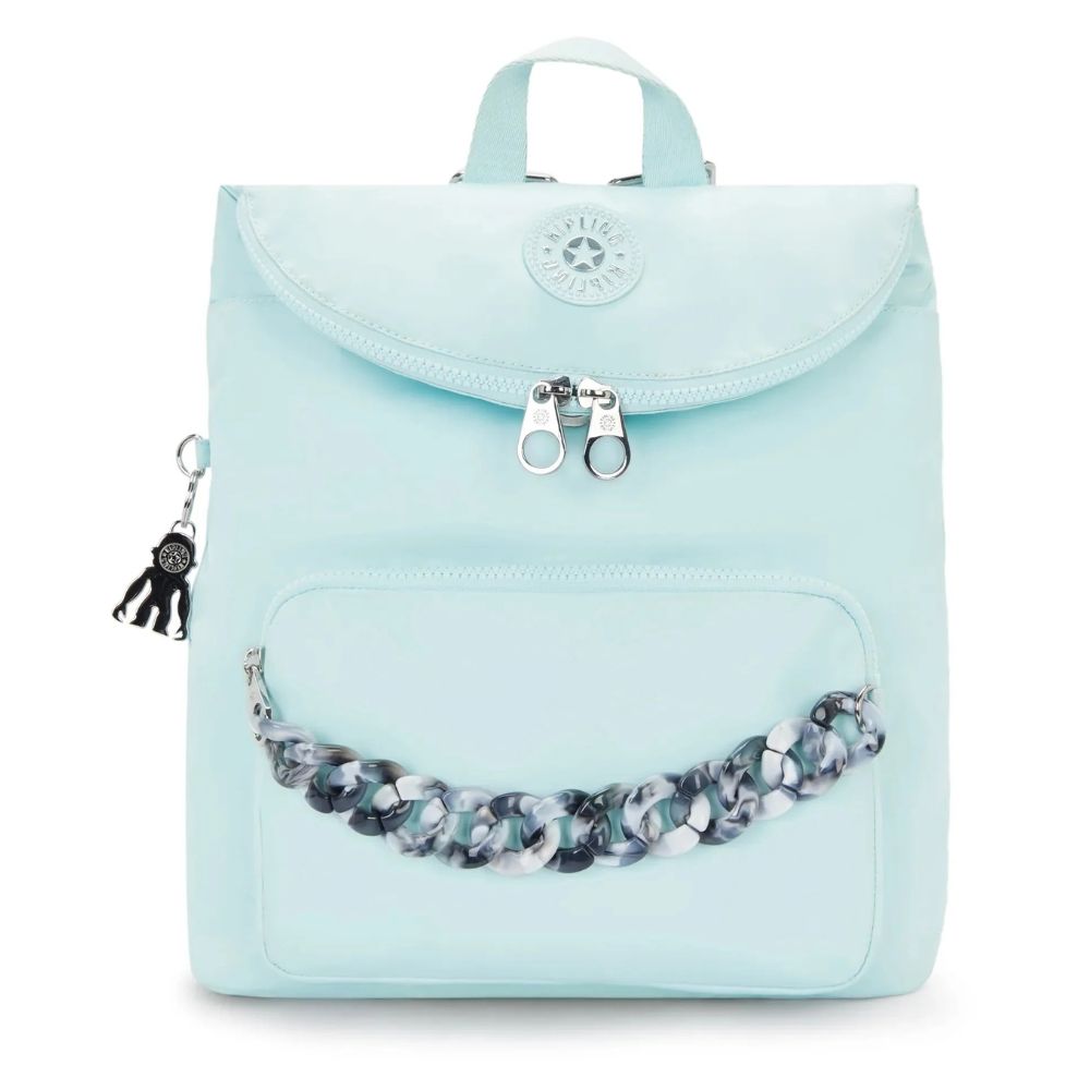 Kipling Bolso Mediano Jodes Allure Teal Chain