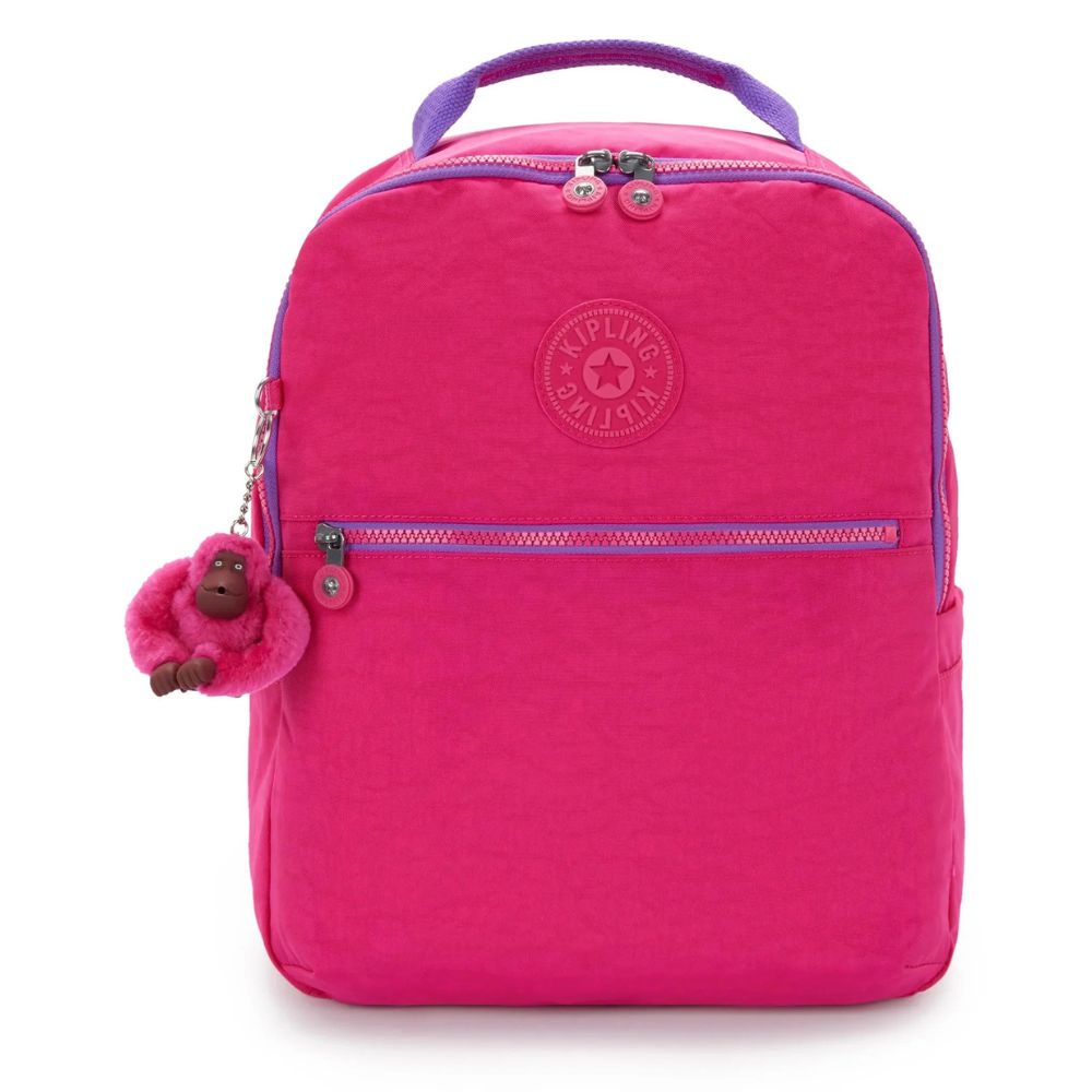Kipling Bolso Mediano Shelden Azalea Pink