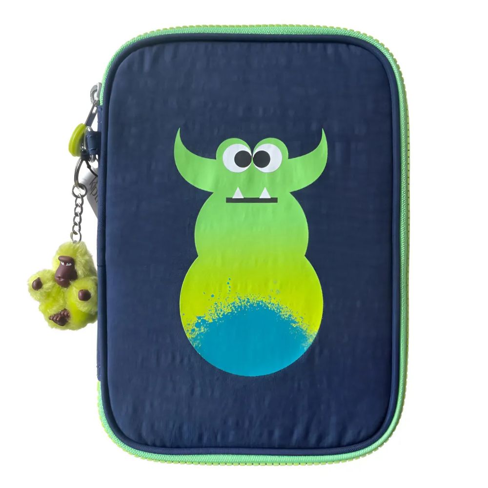 Kipling Cartuchera 100 Pens Monster Case