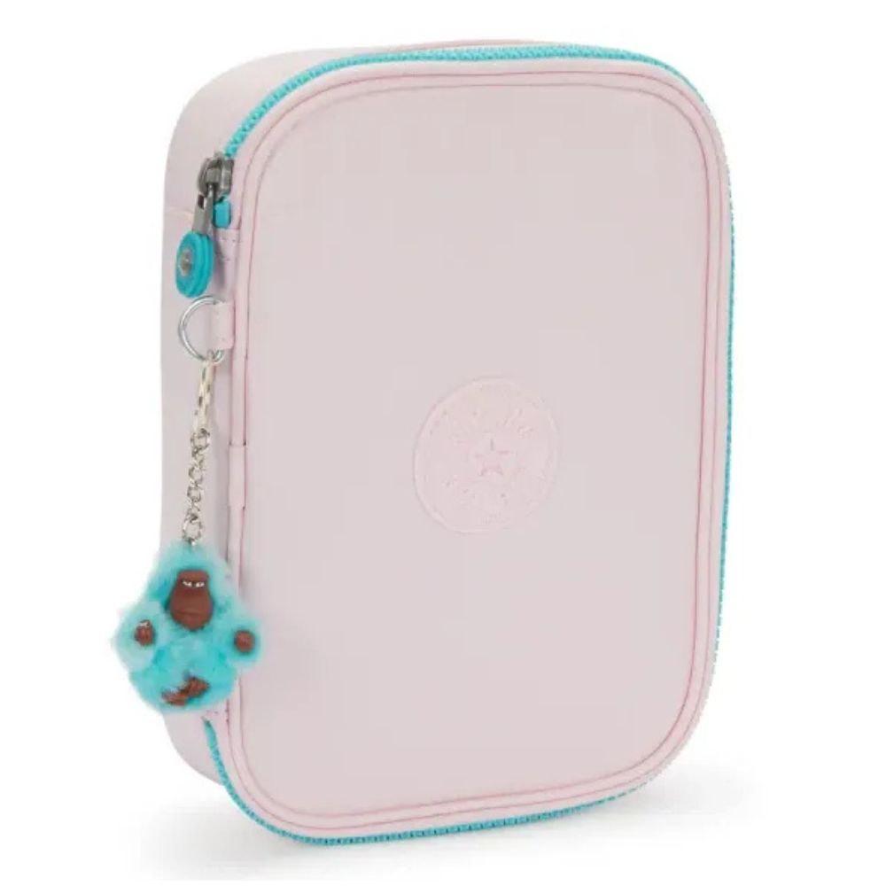 Kipling Cartuchera 100 Pens Sea Pink Met
