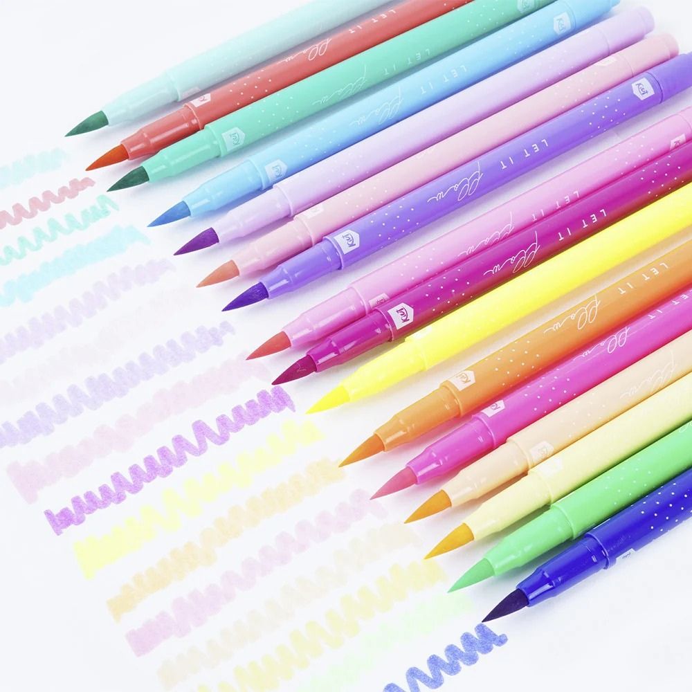 Kiut Kit De Lettering Cartilla+30 Marcadores