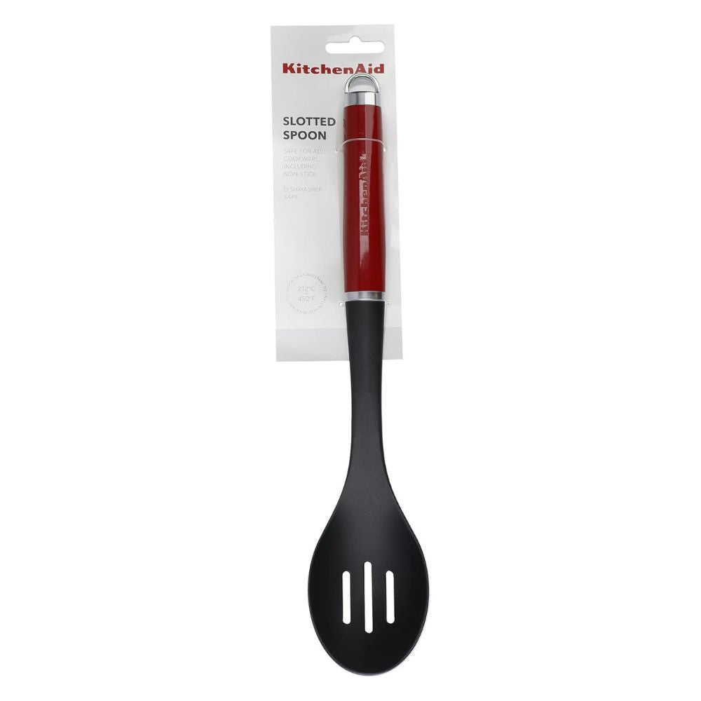 KitchenAid Cuchara Ranurada Antiadherente Con Argolla Rouge Empire