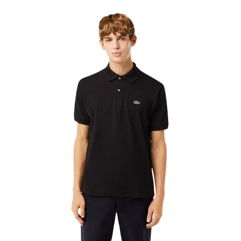 Lacoste Chemise Negra Para Caballero