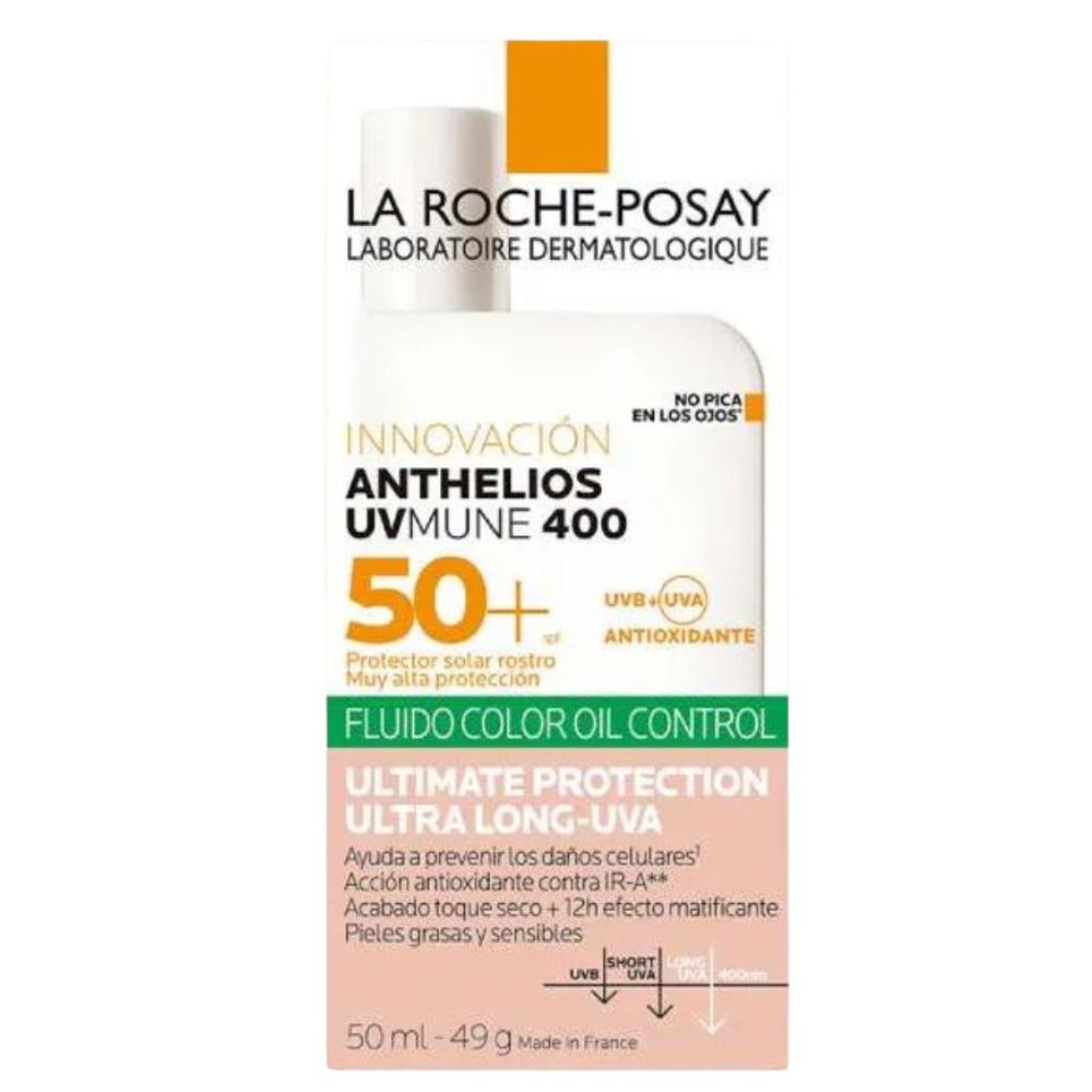 La Roche-Posay Anthelios Oil Control Fluid Uvmune With Colour 400 SPF-50 50ml