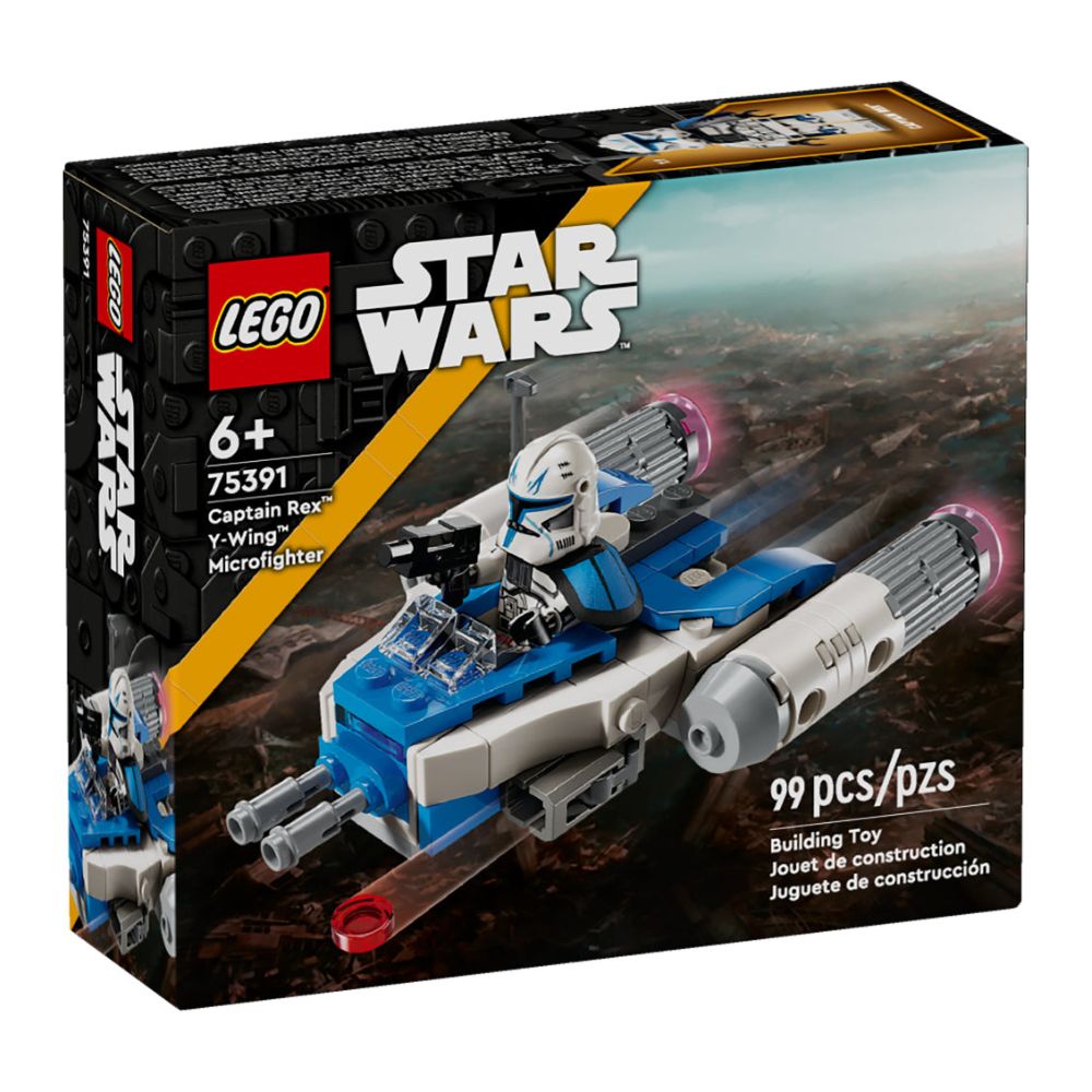Lego Star Wars Captain Rex Y Wing Microfighter 99Pzas 6+