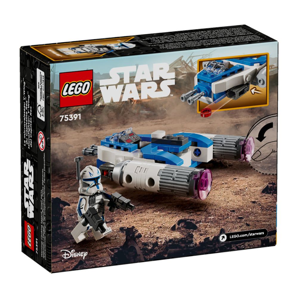 Lego Star Wars Captain Rex Y Wing Microfighter 99Pzas 6+