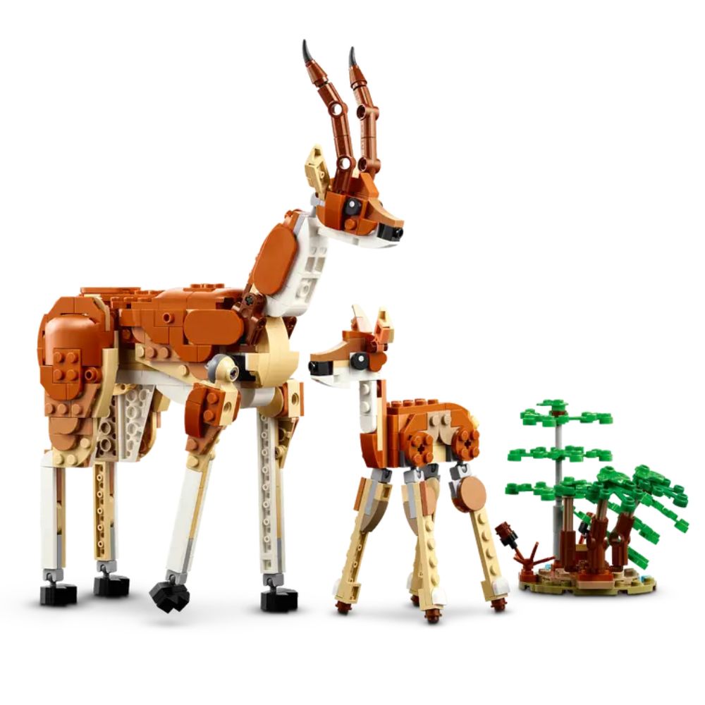 Lego 3en1 Creator Wild Safari Animals 780 Piezas
