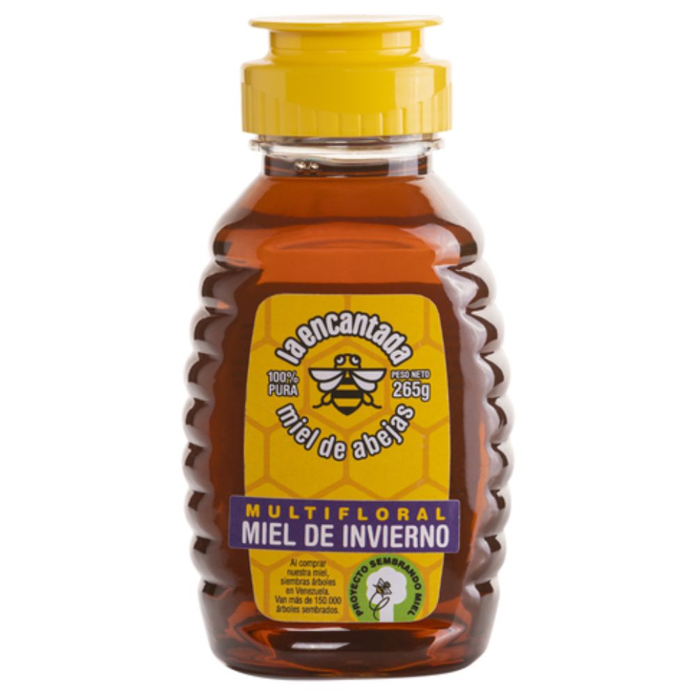 La Encantada Miel De Abejas Multifloral MIel De Invierno 265gr