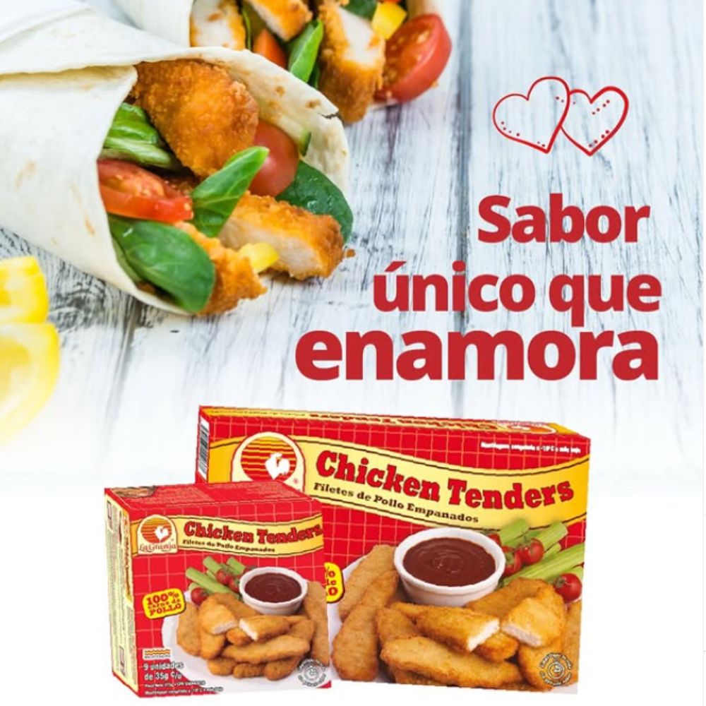 La Granja Chicken Tenders 9 Und 315gr