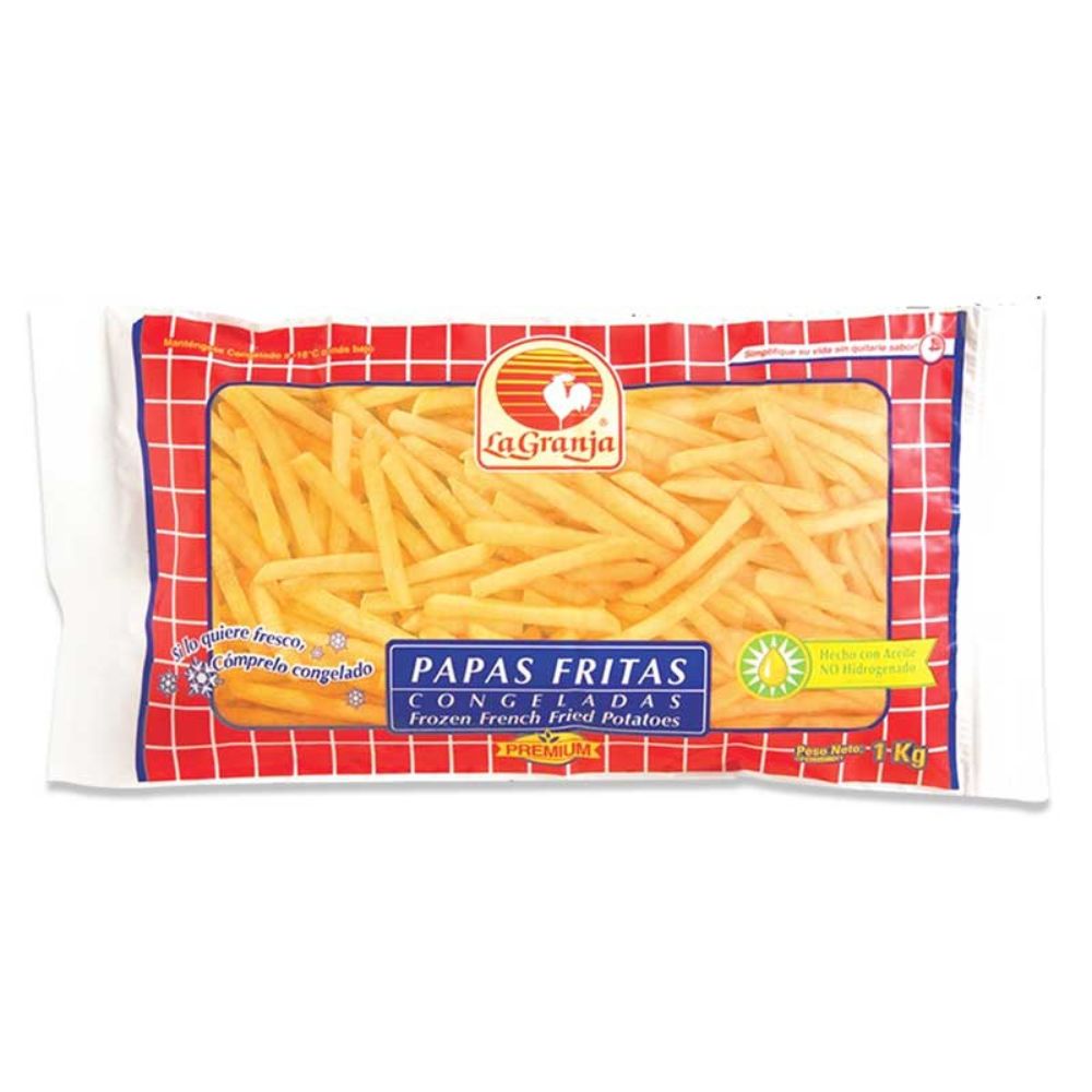 La Granja Papas Fritas Congeladas 1kg