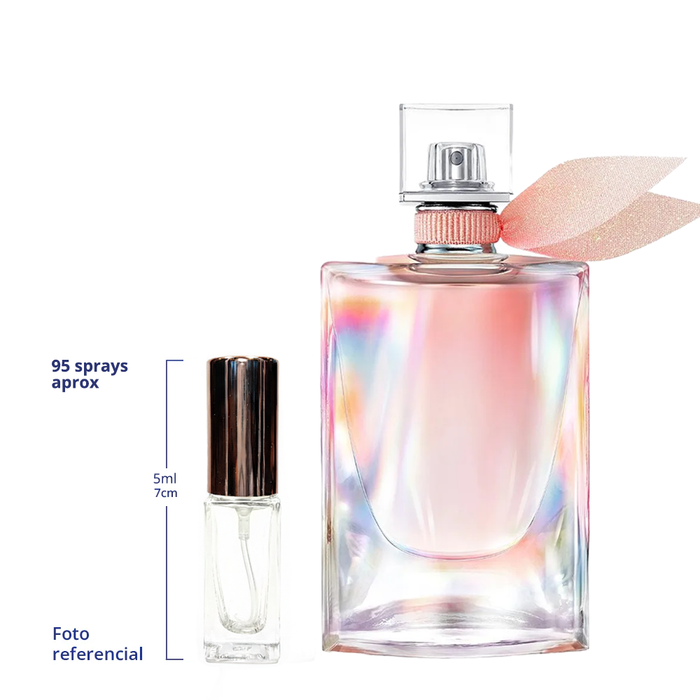 Lancome La Vie Est Belle Soleil Cristal Decant Travel Size 10ml 95 a 150 Sprays Aprox Eau De Parfum For Woman