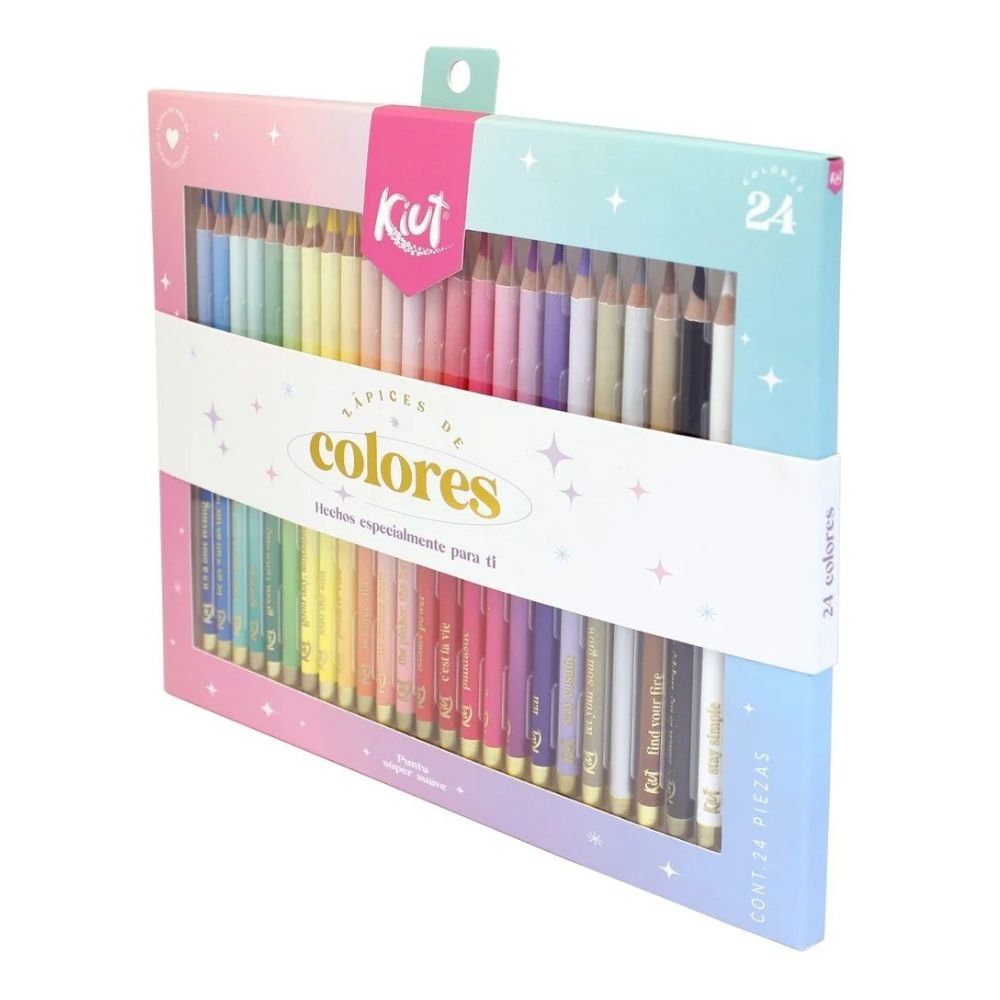 Kiut Lápices De Colores 24 Colores