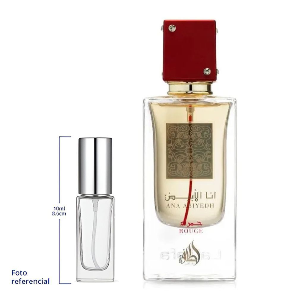 Lattafa Ana Abiyedh Rouge Decant Travel Size Eau De Parfum Unisex