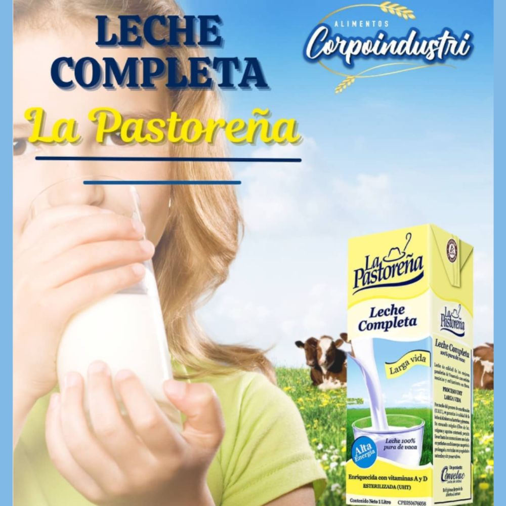 Leche Completa La Pastoreña 1 Litro