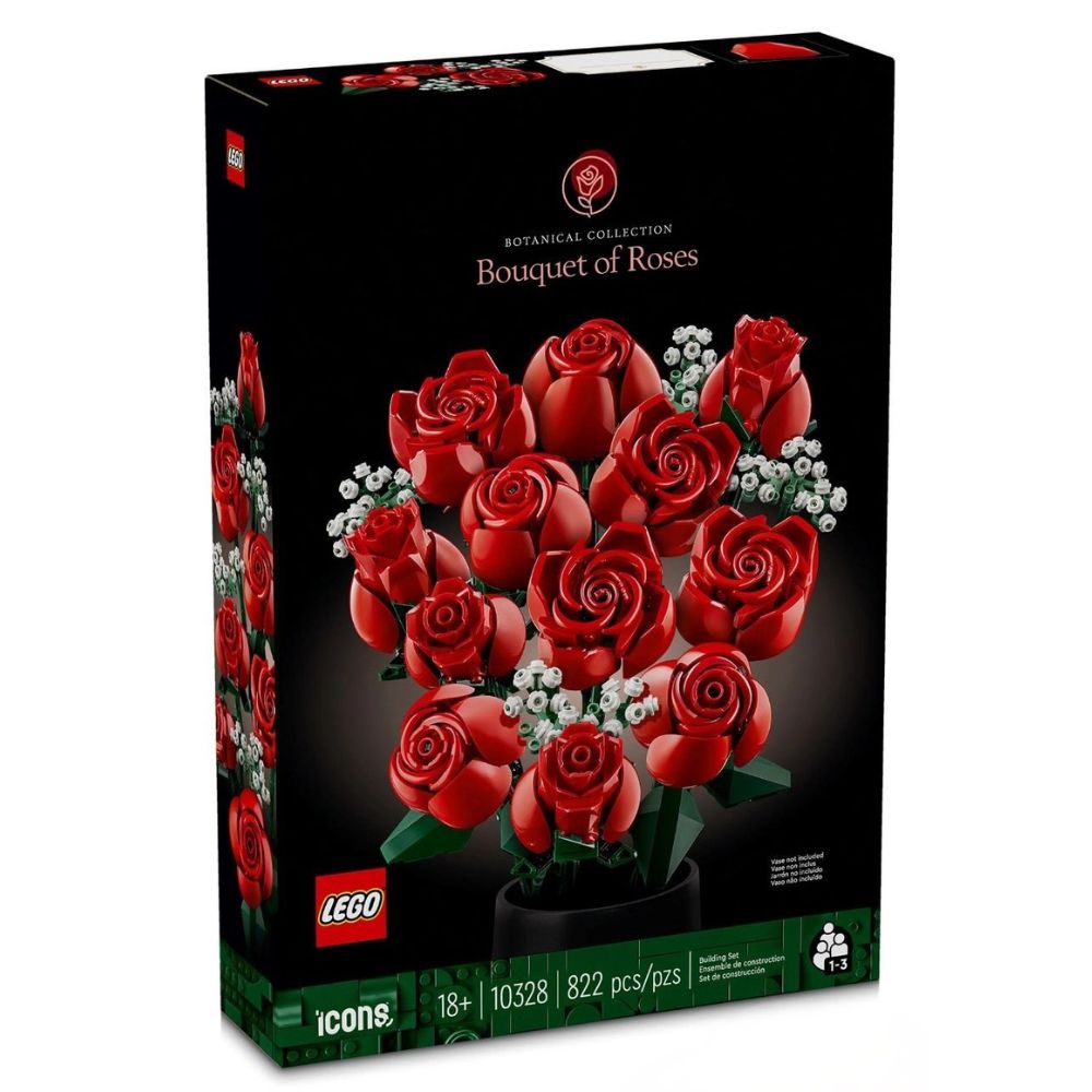Lego Botanicals Collection Bouquet Of Roses 822 Pzs 18+