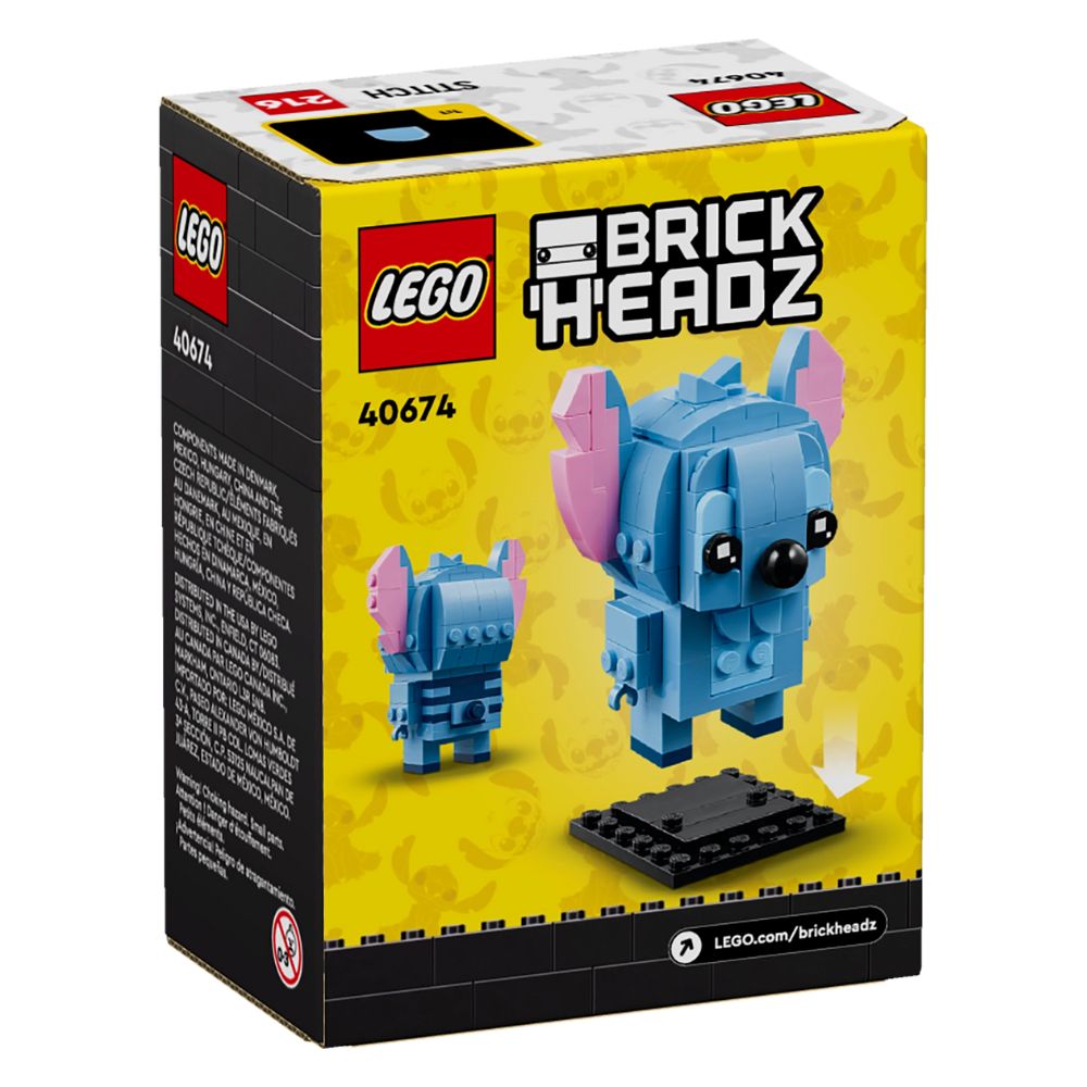 Lego Brick Headz Stitch 152 Pzs 10+