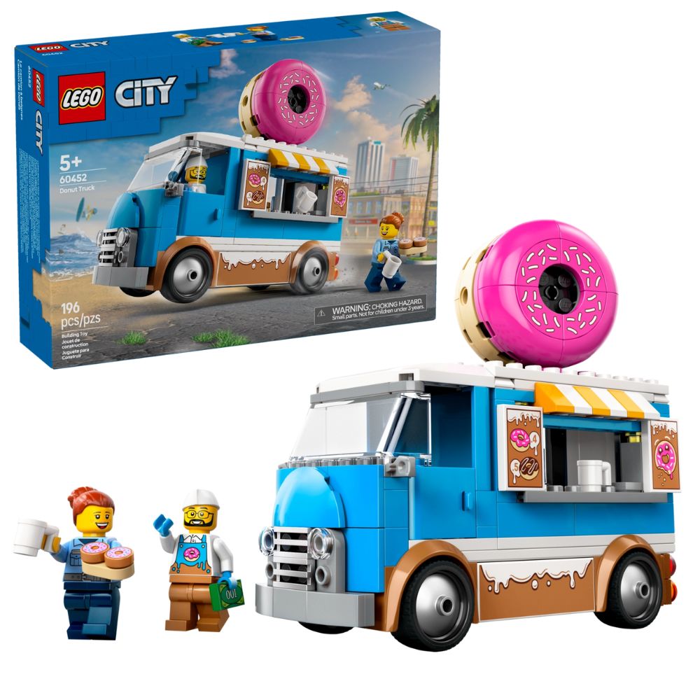 Lego City Donut Truck 196 Pzs 5+