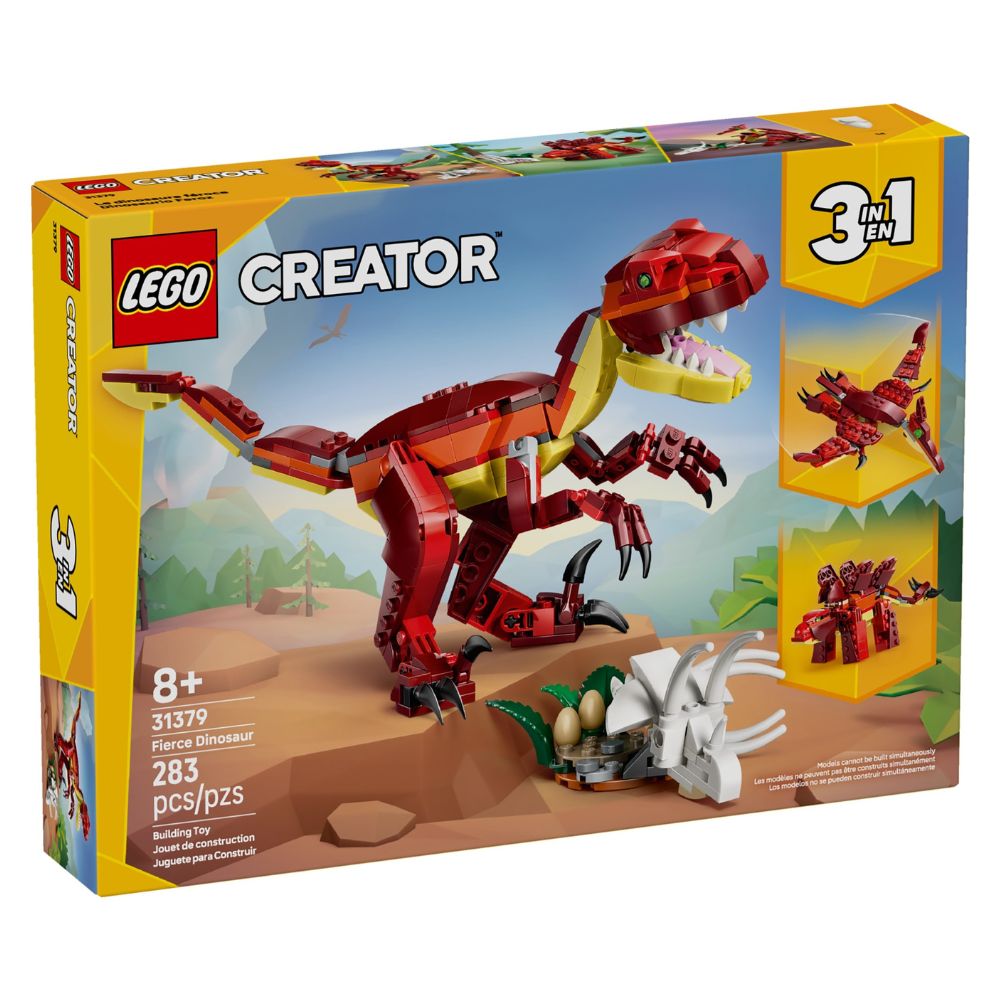 Lego Creator Fierce Dinosaur 283 Pzs 7+