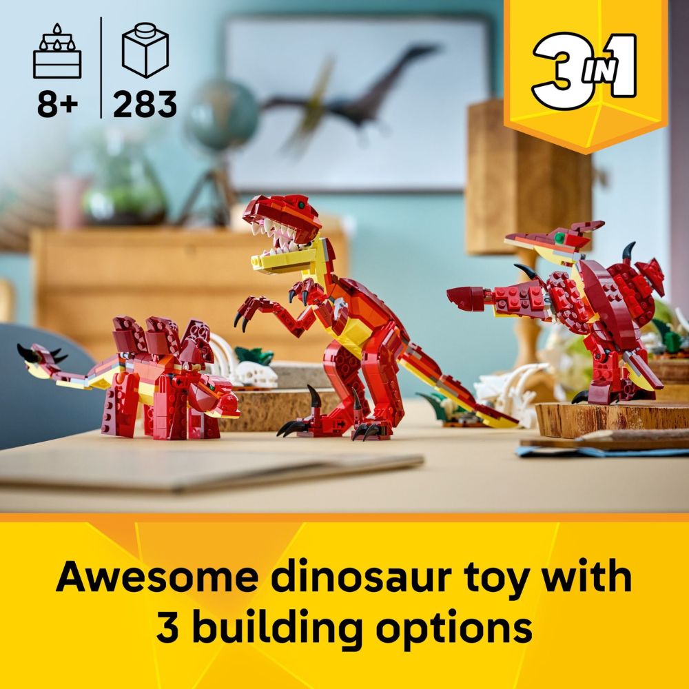 Lego Creator Fierce Dinosaur 283 Pzs 7+