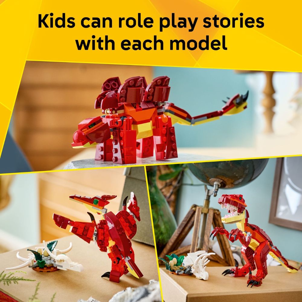 Lego Creator Fierce Dinosaur 283 Pzs 7+