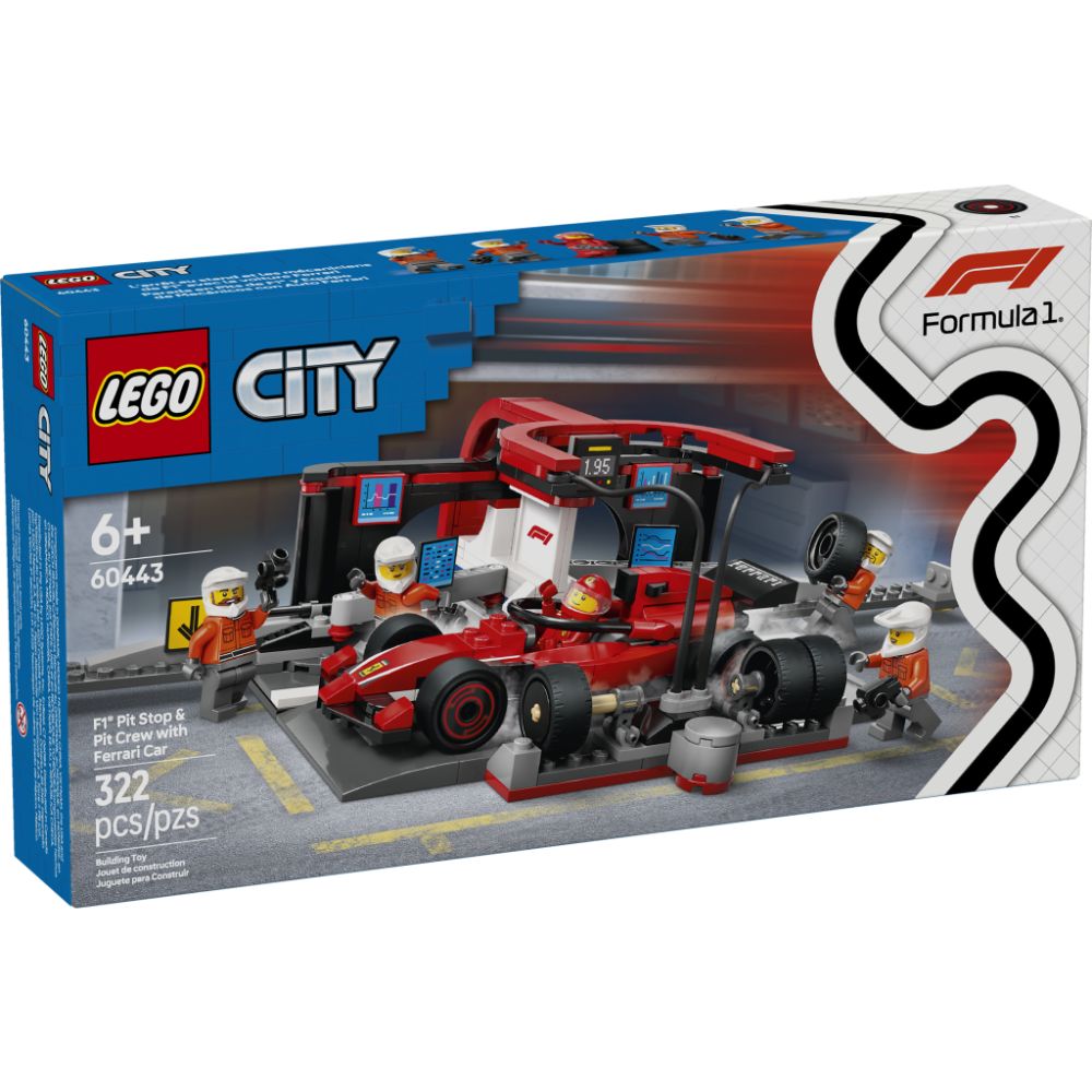 Lego City Formula1 322 Piezas 6+