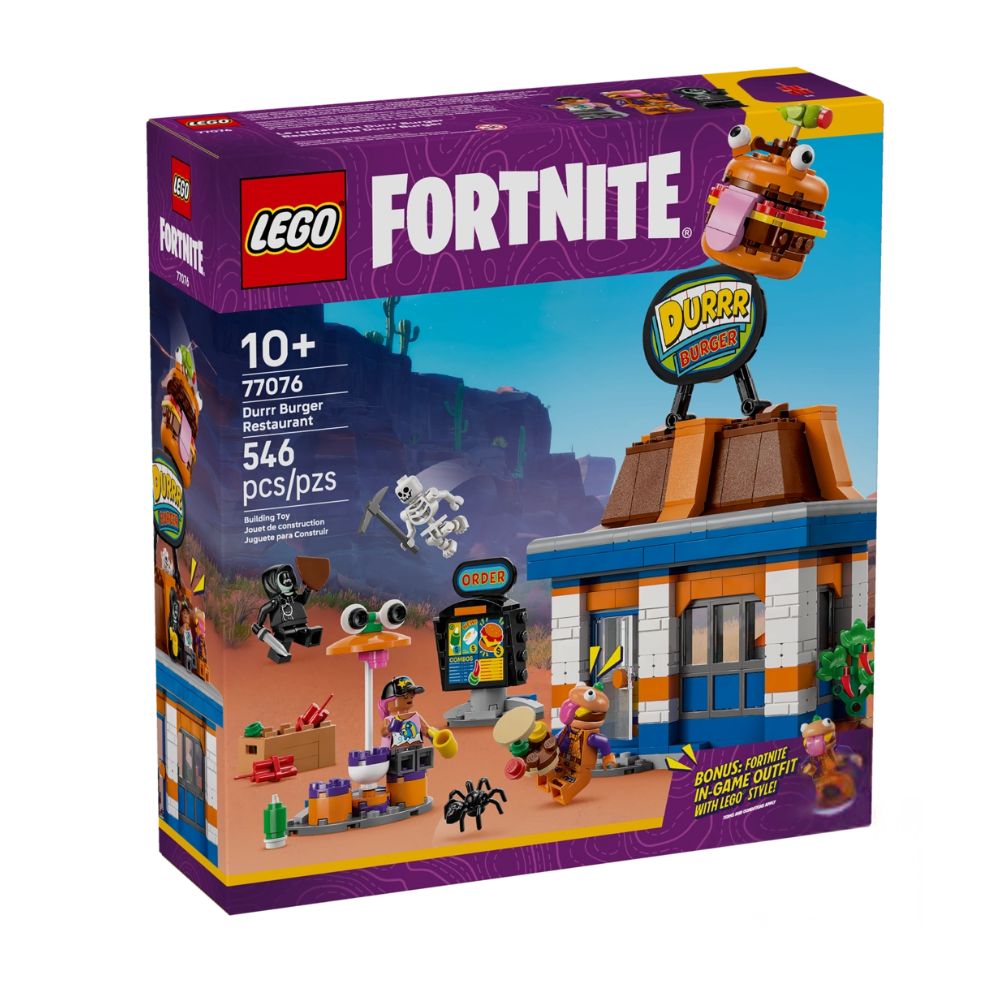 Lego Fortnite Durrr Burger Restaurant 546 Pzs 10+