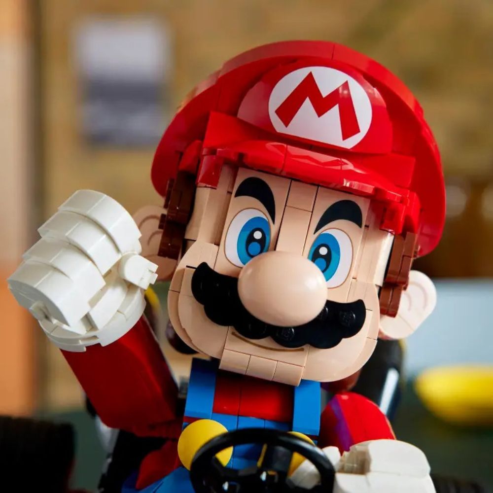 Lego Mario Kart Mario & Standard Kart 1972 Pzs 18+