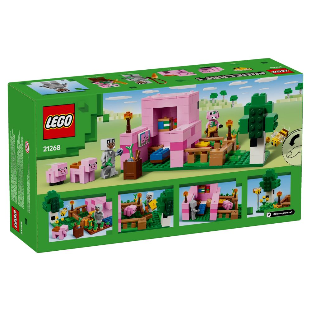 Lego Minecraft The Baby Pig House 238 Pzs 7+