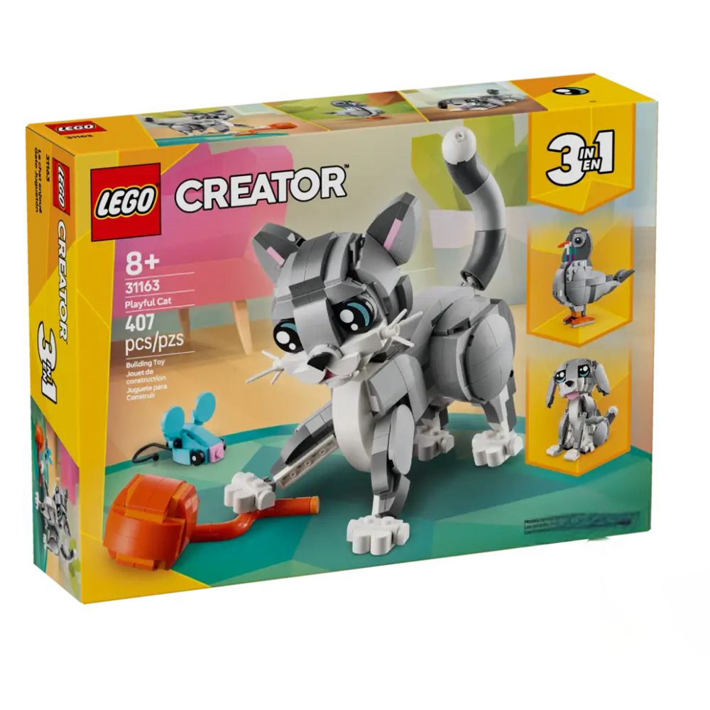 Lego Playful Cat 407 Pzs 8+