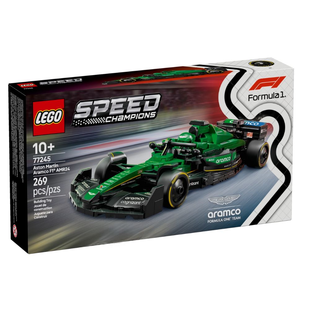 Lego Speed Champions Aston Martin Aramco F1 AMR24 269 Pzs 10+