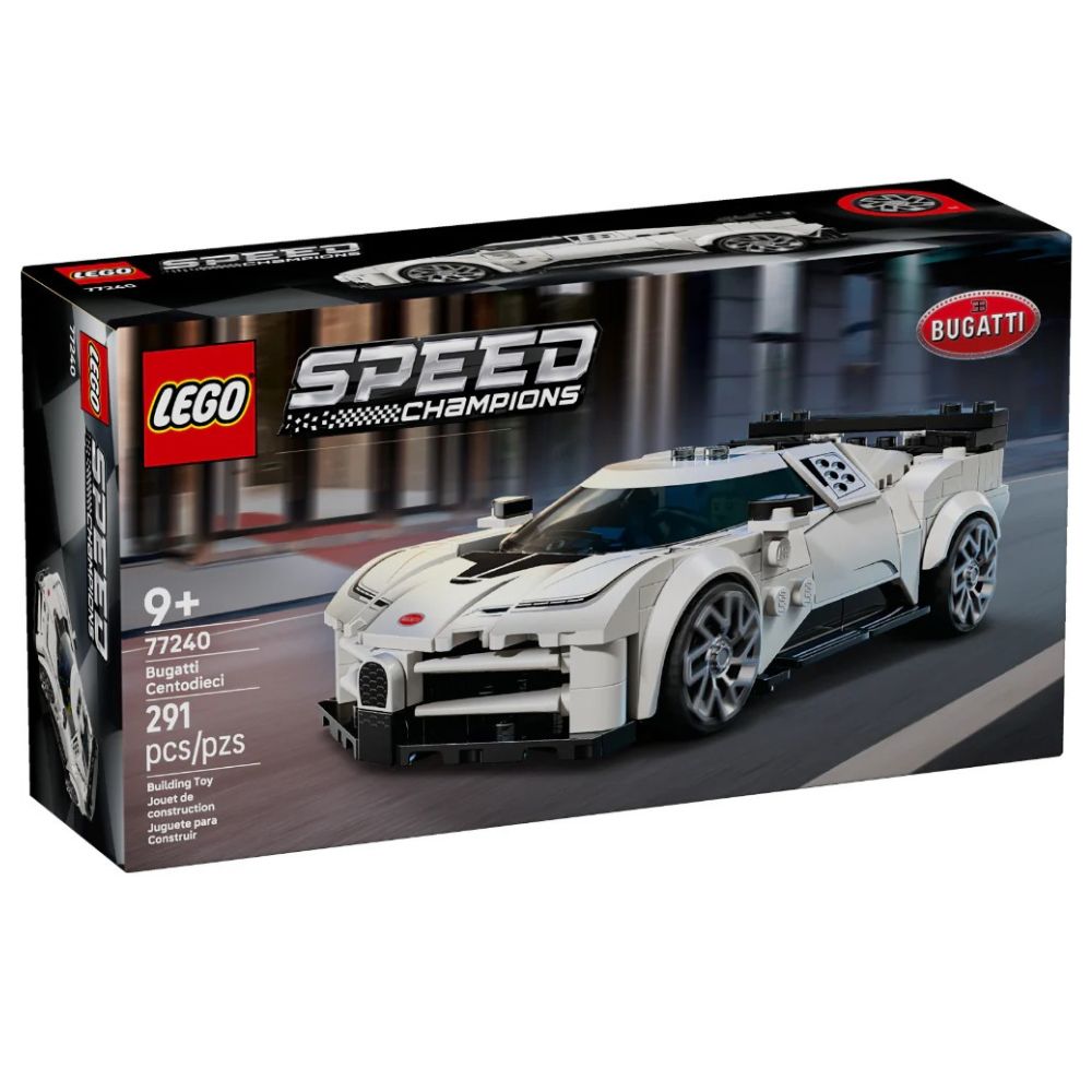 Lego Speed Champions Bugatti Centodieci 291 Pzs 9+